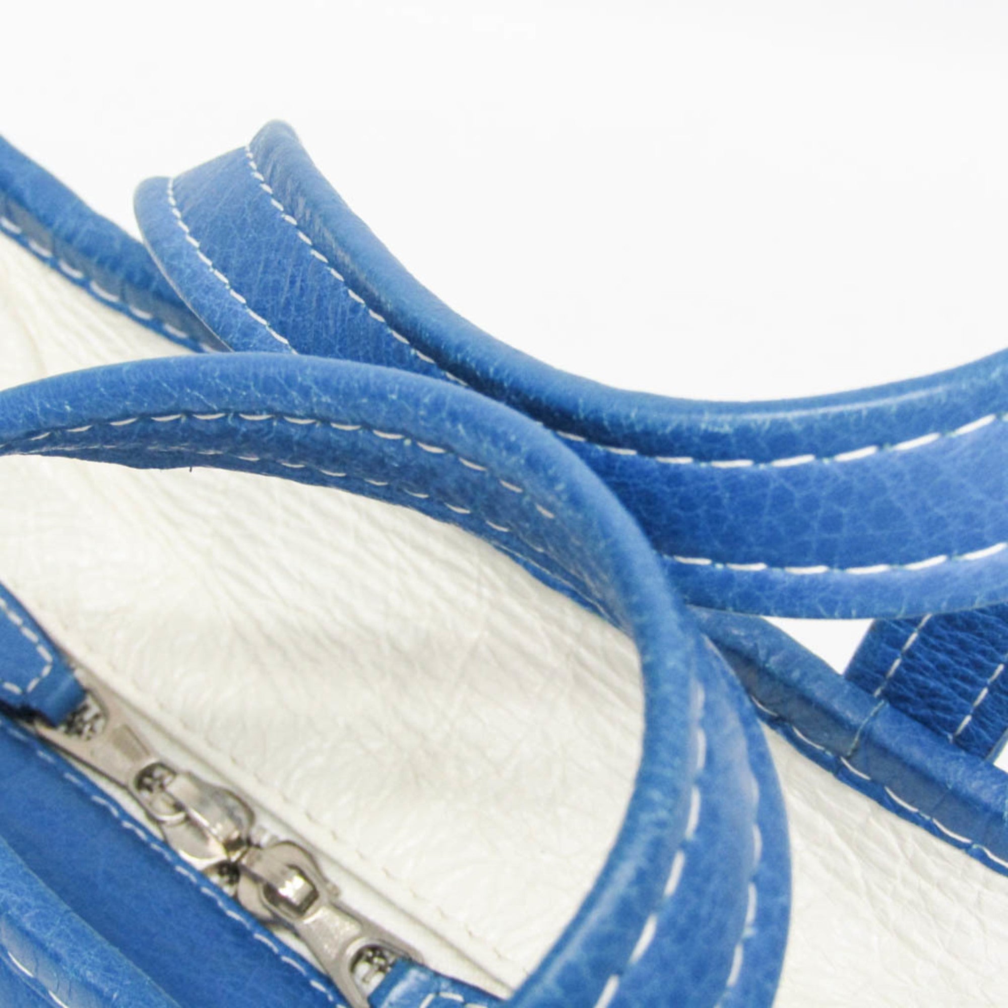 Balenciaga Bazar Shopper XS · Striped Leather