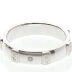 Harry Winston HW Logo · Diamond · 18K White Gold