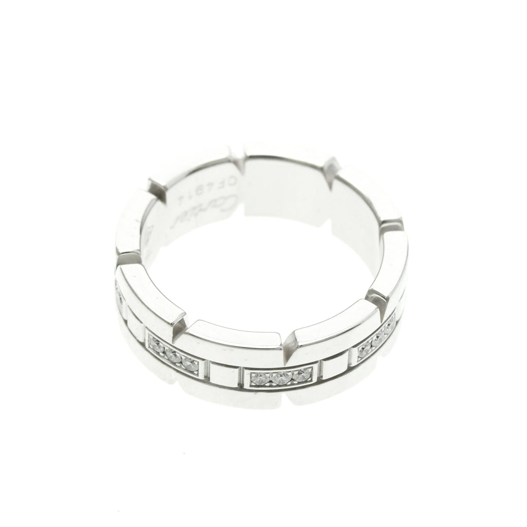 Cartier Tank Française · 18K White Gold · Diamond