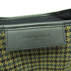 Balenciaga Navy Cabas S · Wool & Leather