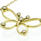 Tiffany Butterfly · Diamond · 18K Yellow Gold