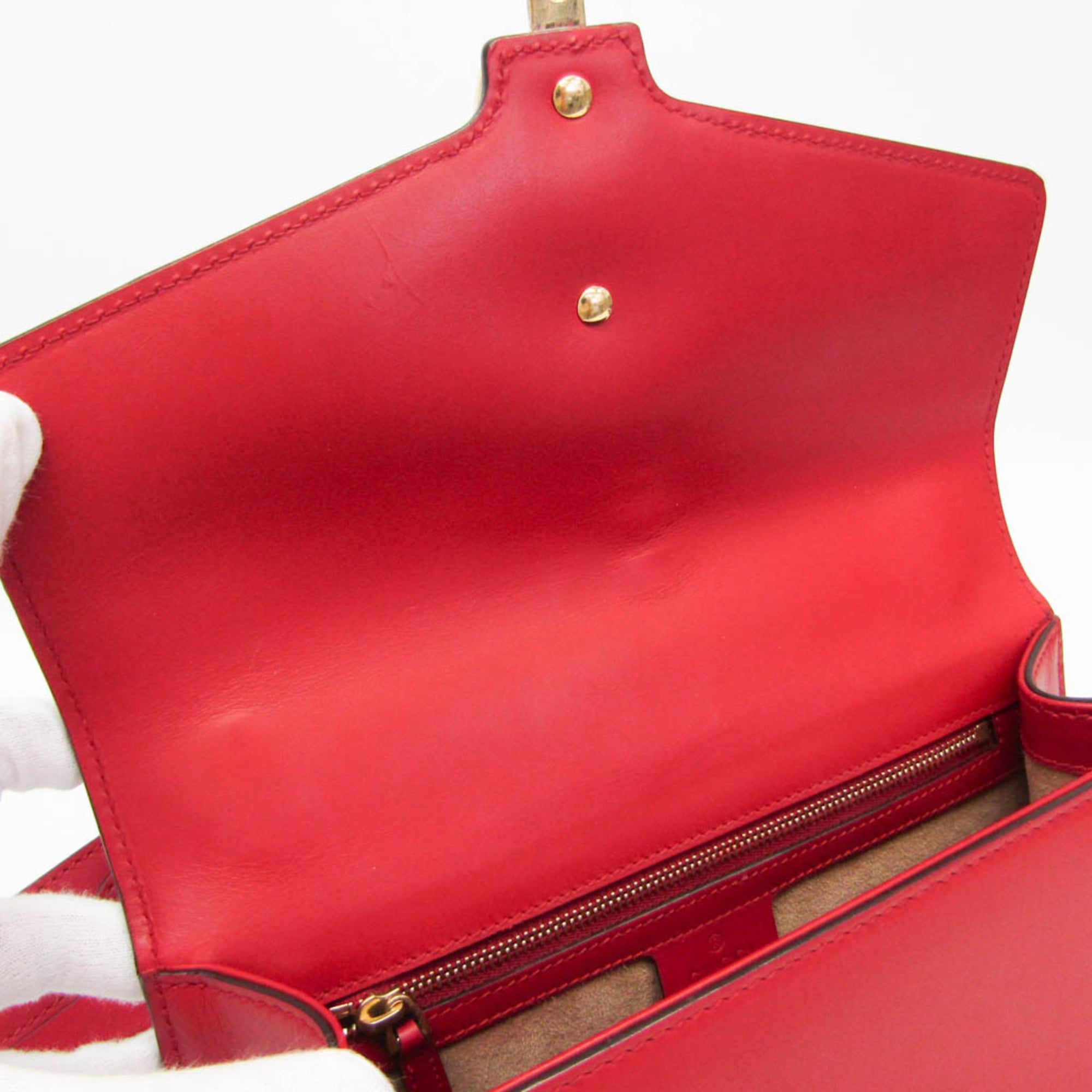 Gucci Sylvie · Leather Shoulder Bag