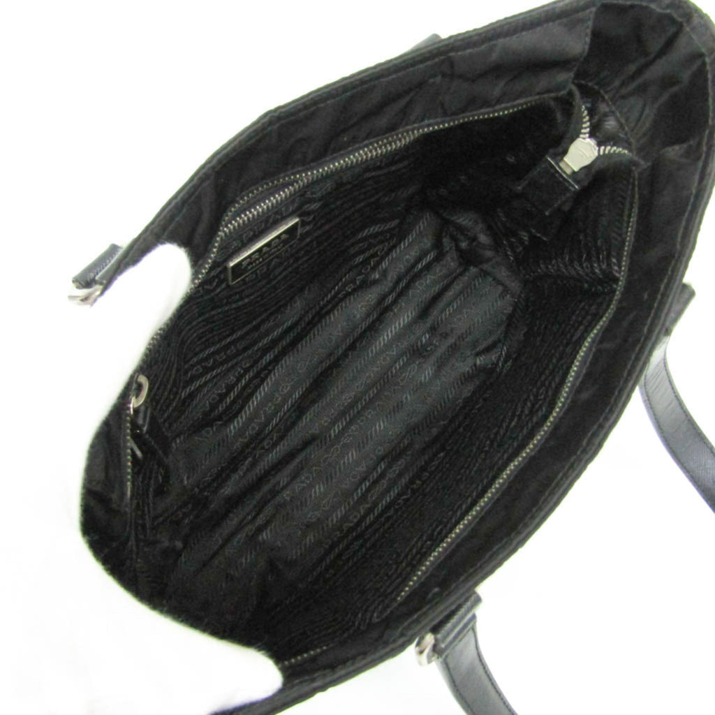 Prada Tessuto Saffiano · Nylon Tote