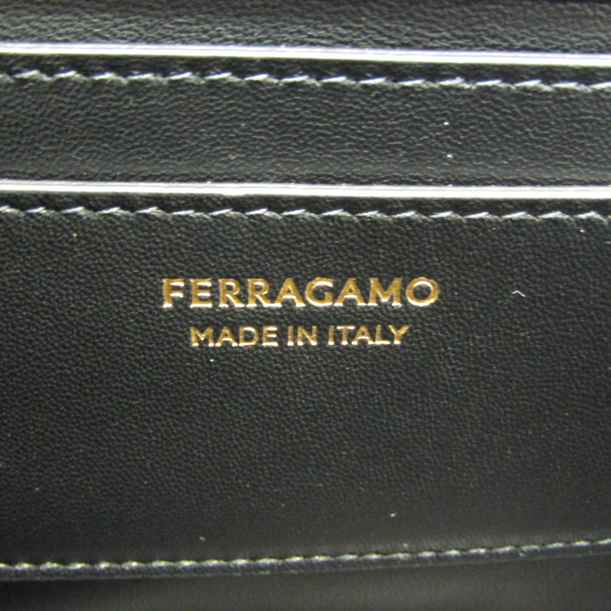 Salvatore Ferragamo Gancini · Leather