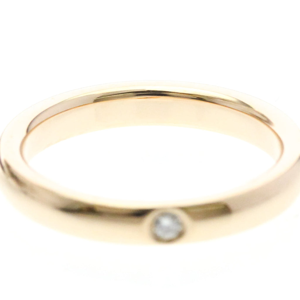 Tiffany Stacking Band · Diamond · Rose Gold
