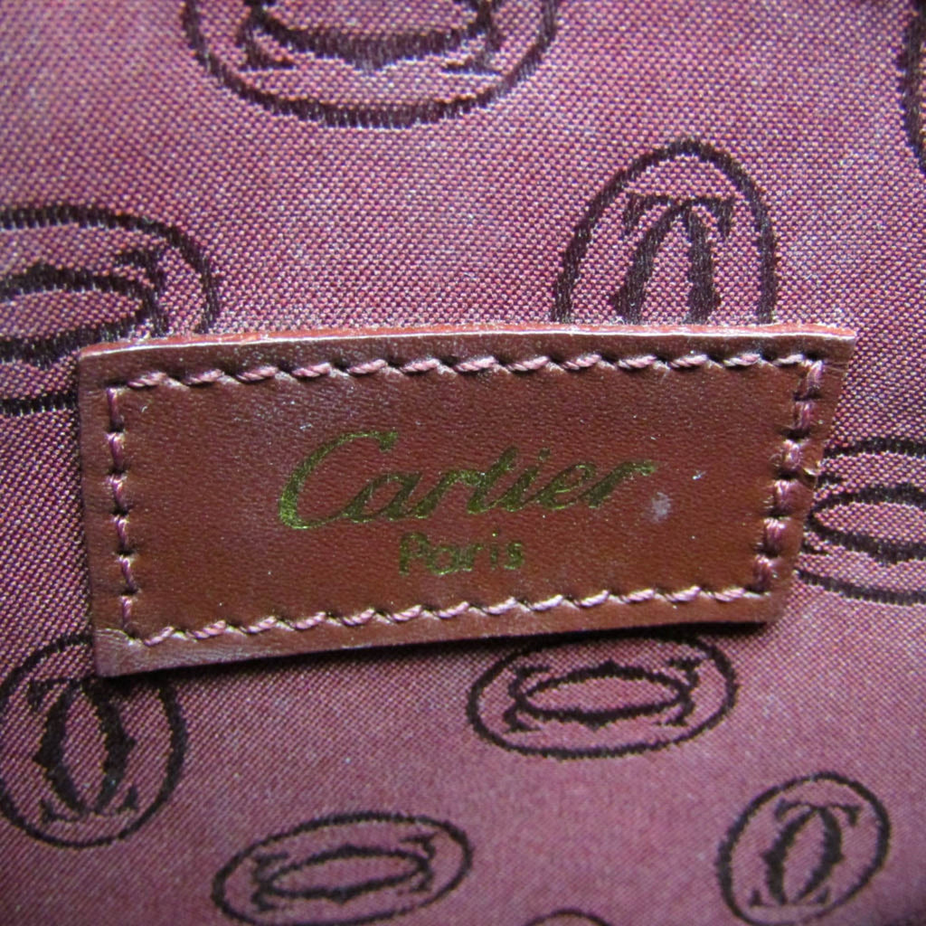 Cartier Must · Suede Flap Shoulder