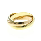 Cartier Trinity · Tri-Gold Band Ring