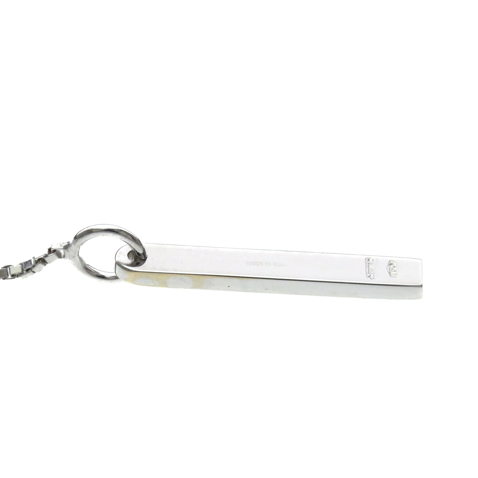 Gucci Lariat · 18K White Gold