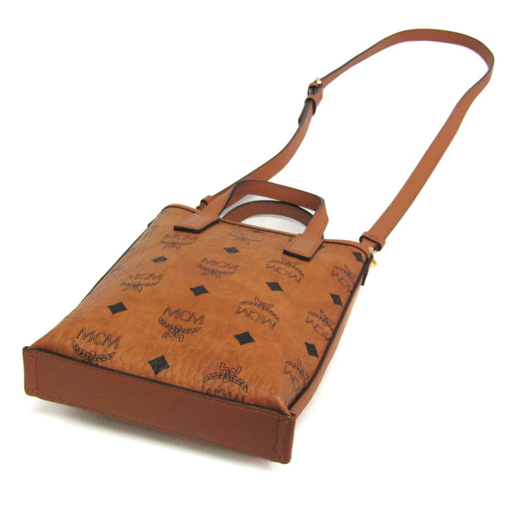 MCM Aren · Cognac Visetos