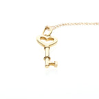 Tiffany Heart Key · Rose Gold Necklace
