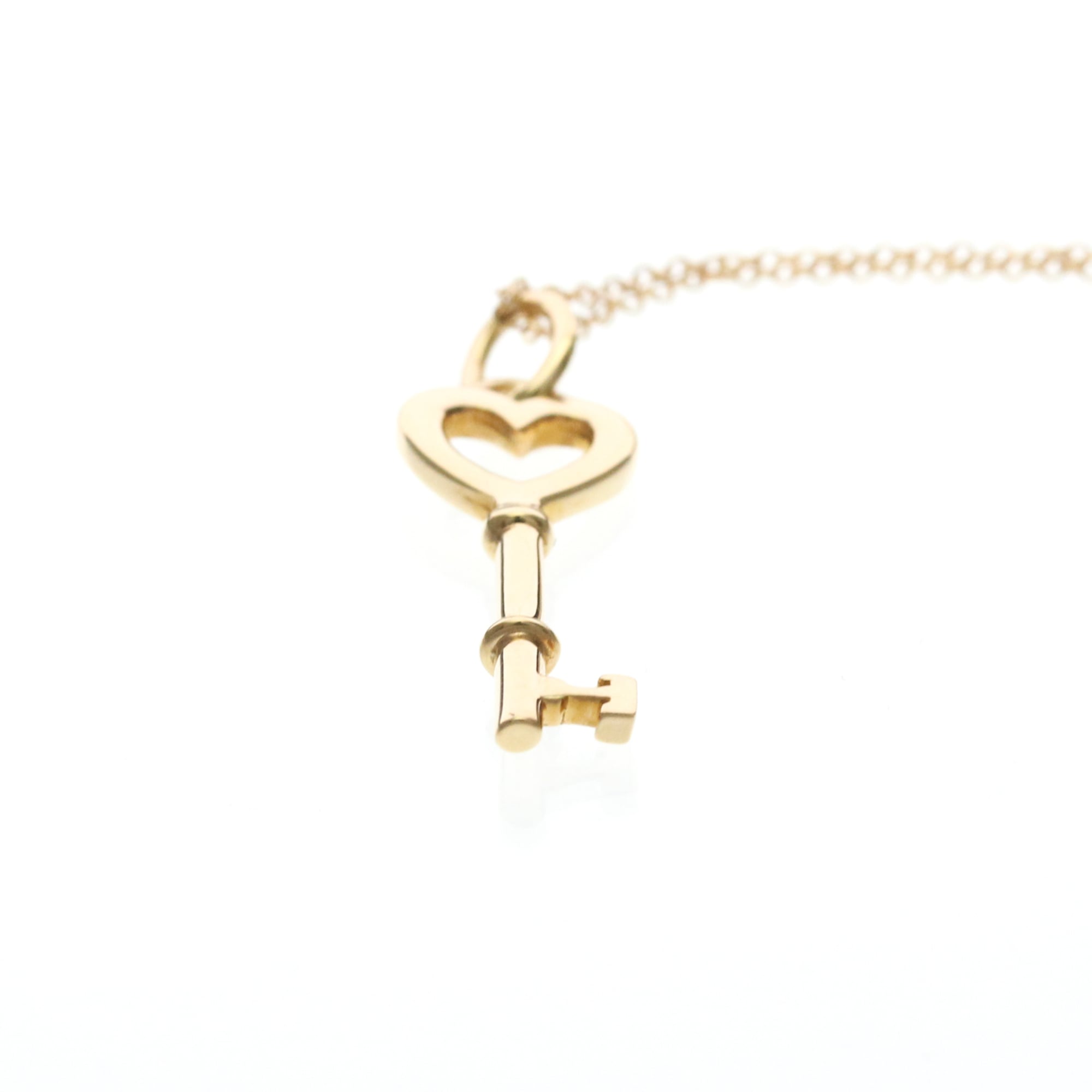 Tiffany Heart Key · Rose Gold Necklace
