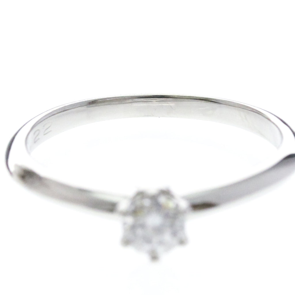 Tiffany Solitaire · Platinum · 0.22ct Diamond