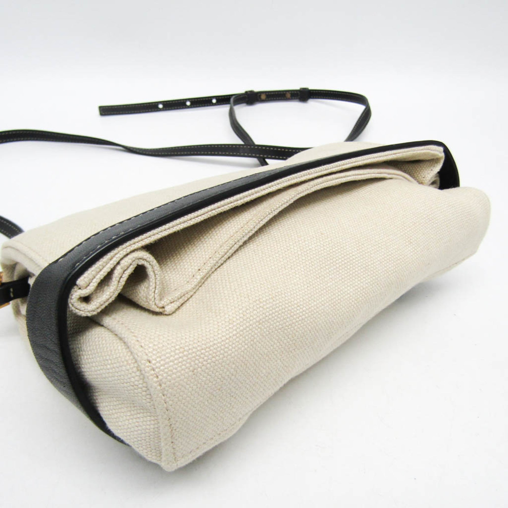 Bottega Veneta · Canvas Leather Crossbody