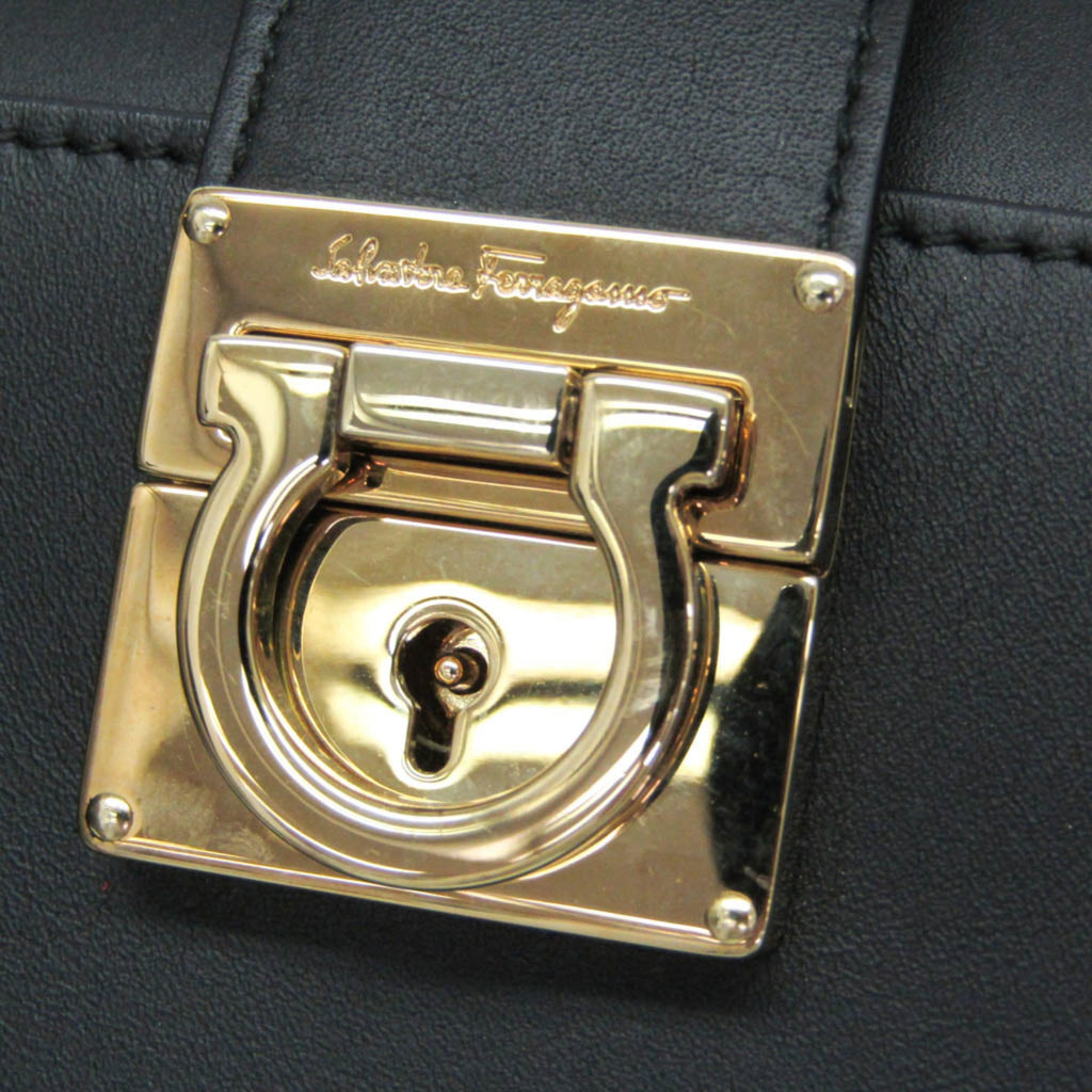 Salvatore Ferragamo Gancini · Leather Tote