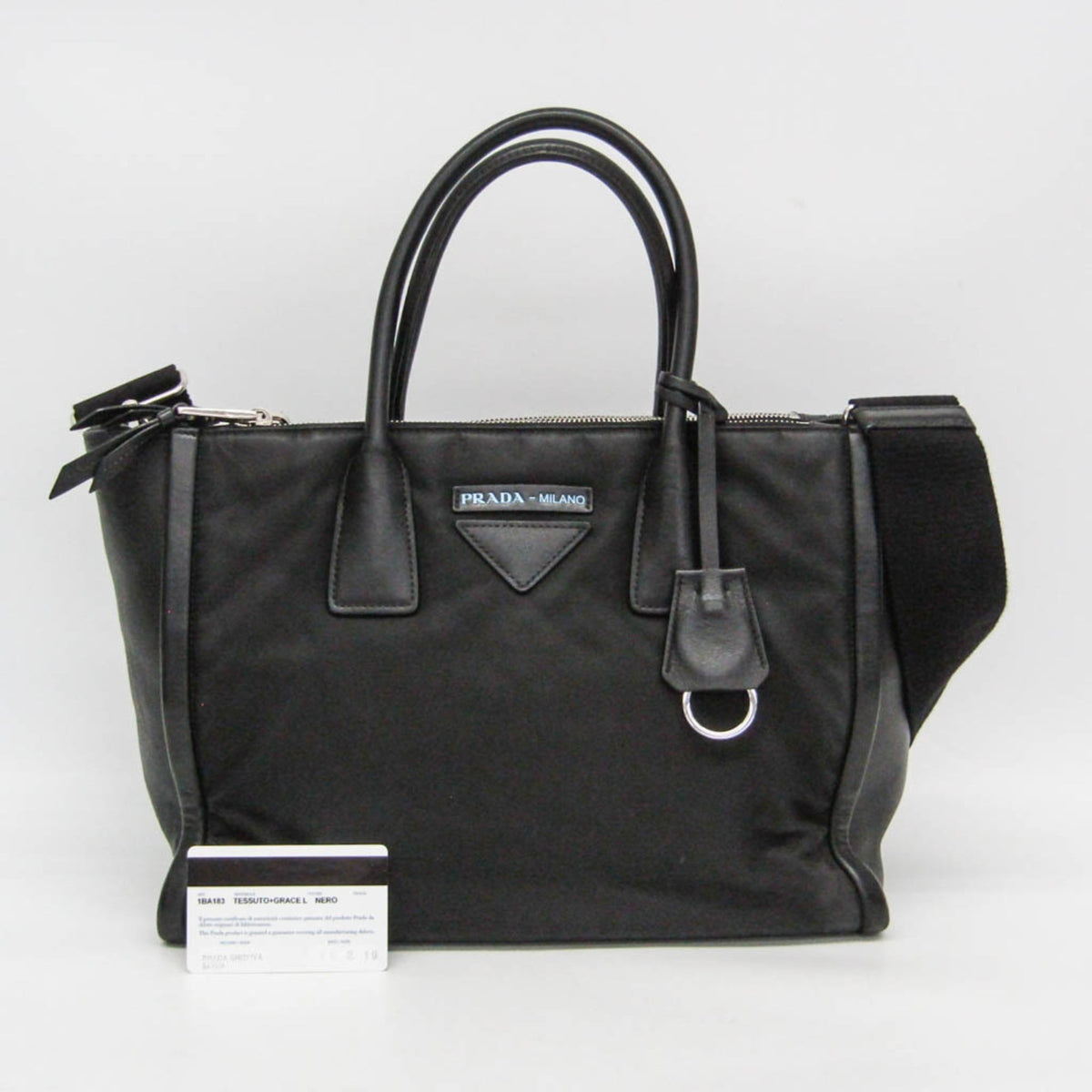 Prada Concept · Leather & Nylon Tote