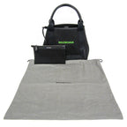 Balenciaga Navy Cabas S · Canvas & Leather