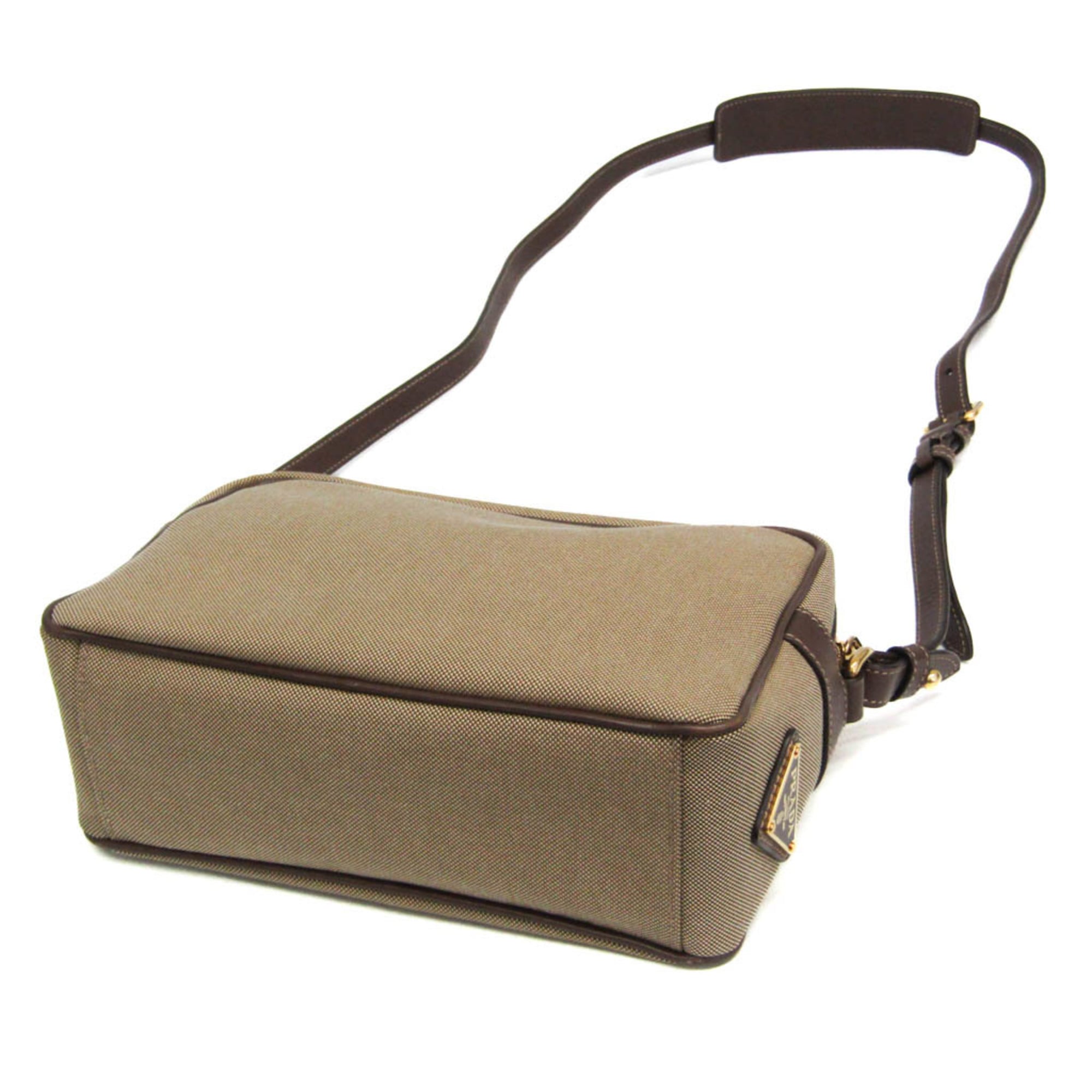 Prada Logo Jacquard · Shoulder Bag