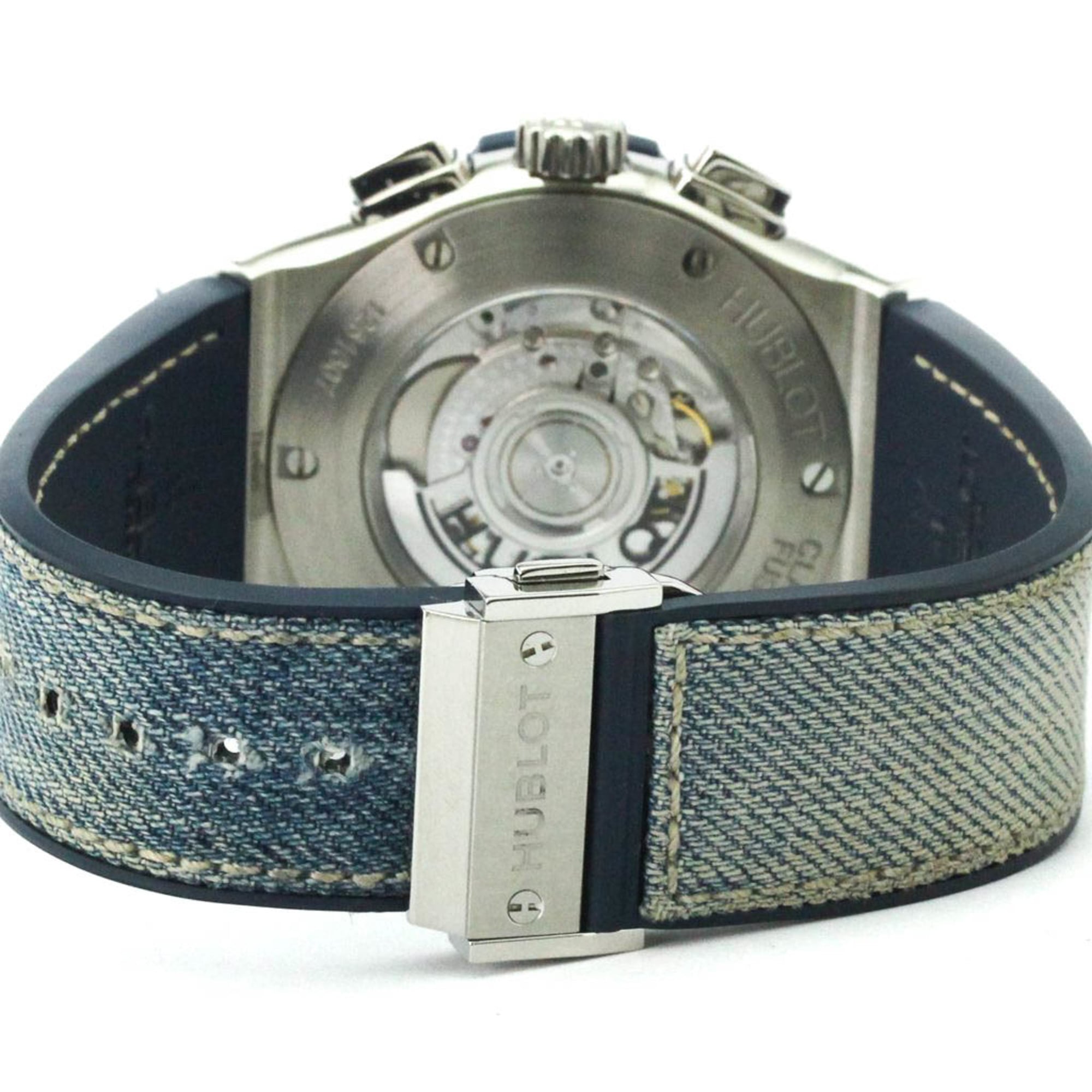 Hublot Classic Fusion Jeans · Titanium · Denim