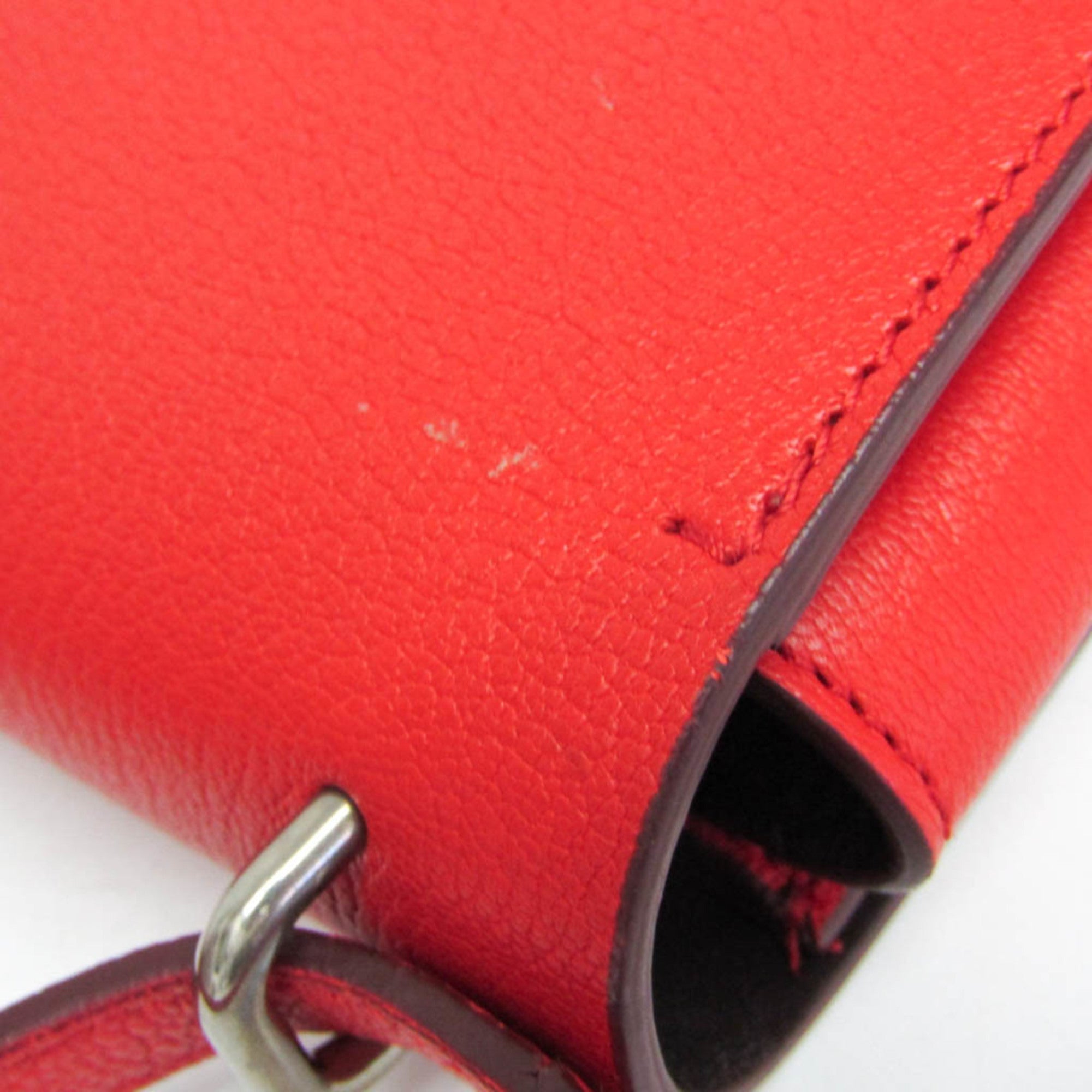 Burberry D-Ring · Leather Shoulder Bag