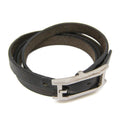 Hermès Hapi III · Leather Choker Bangle
