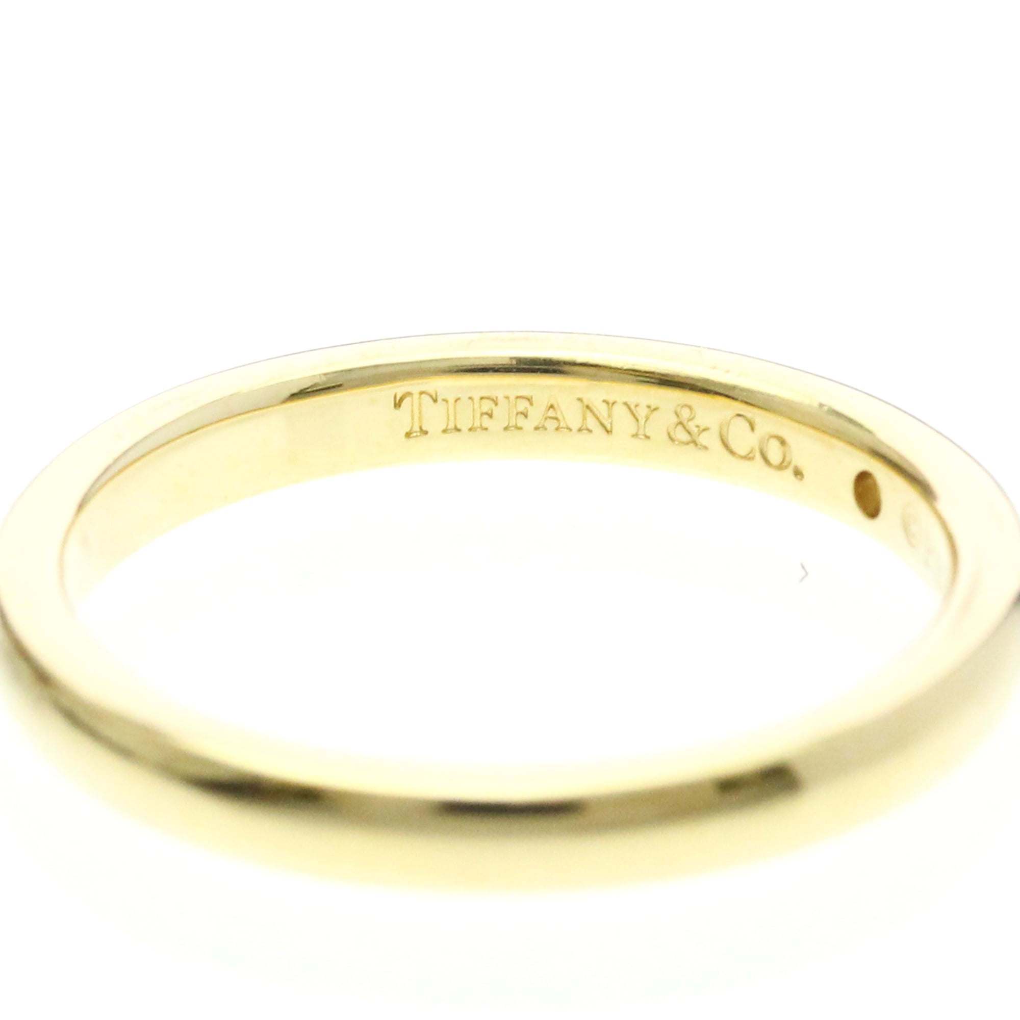 Tiffany Stacking Band · 18K Yellow Gold · Diamond