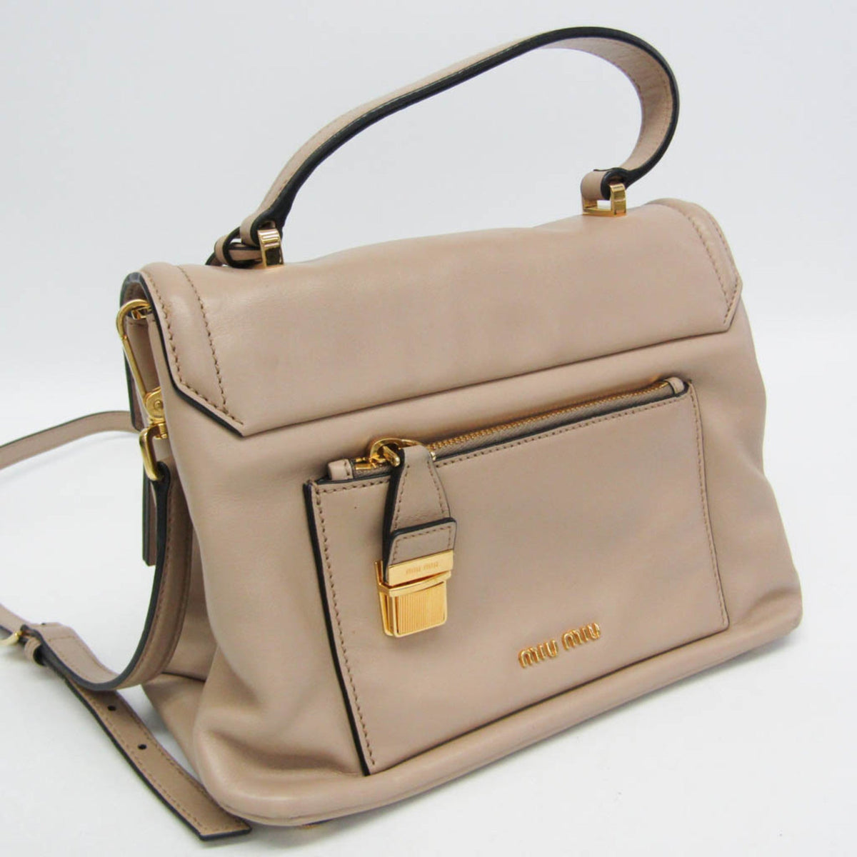 Miu Miu · Leather Shoulder Bag