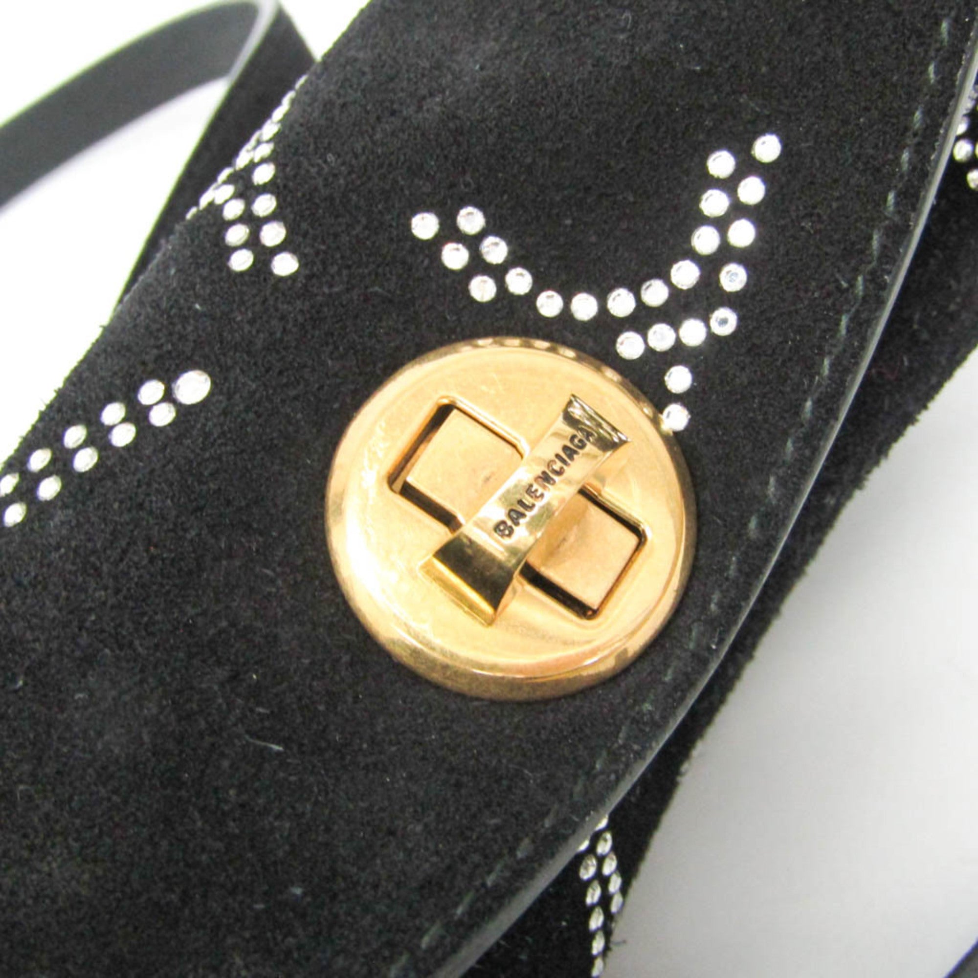 Balenciaga · Rhinestone Suede