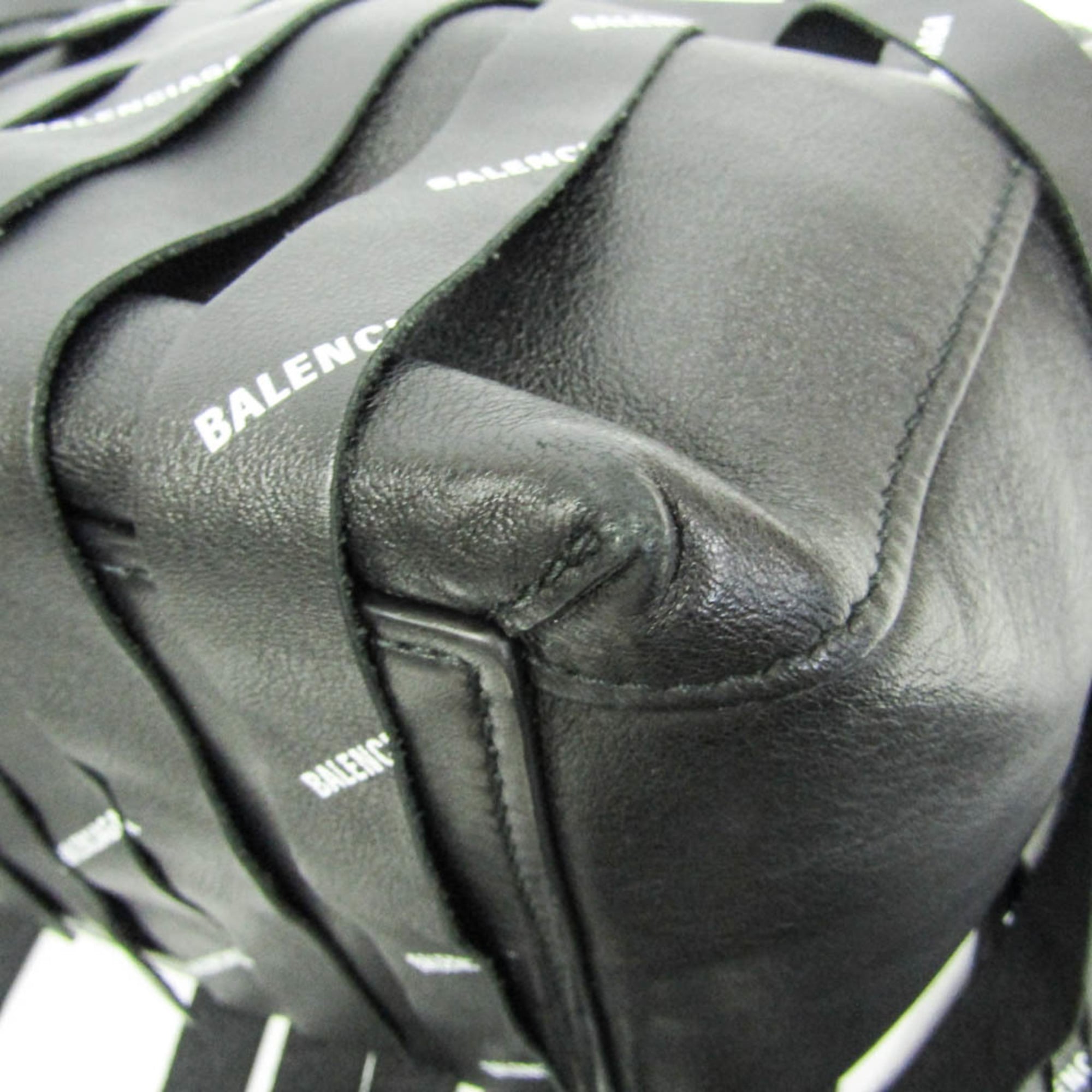 Balenciaga Laundry Cabas XS · Fringe · Leather