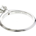 Tiffany Solitaire · 0.42ct Diamond · Platinum
