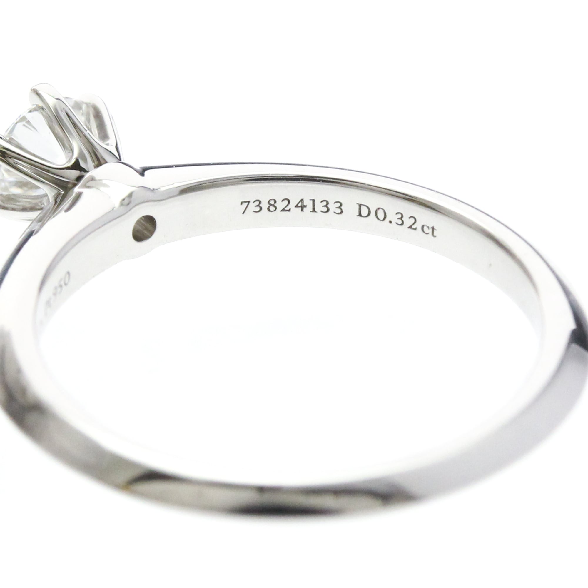 Tiffany Solitaire · 0.42ct Diamond · Platinum