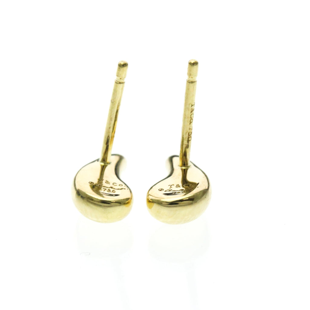 Tiffany Teardrop Studs · 18K Yellow Gold