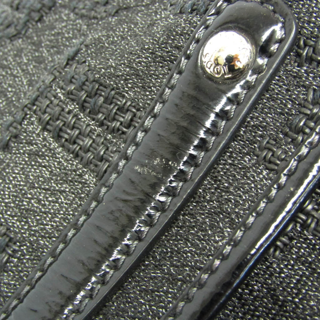 Tod's Small Boston · Canvas & Patent Leather