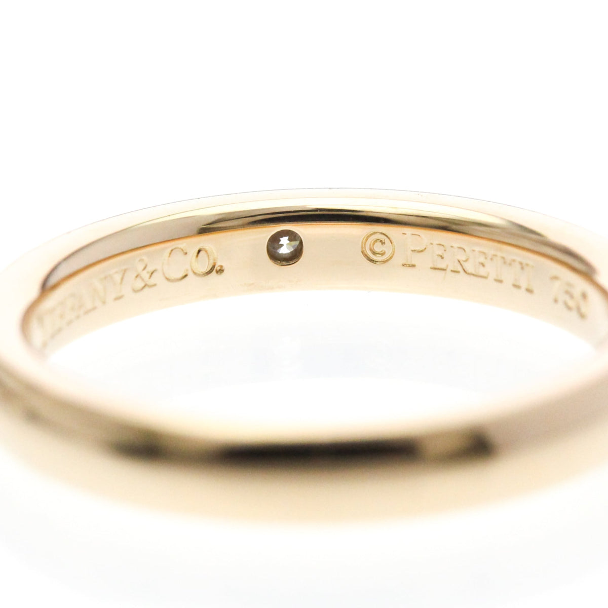 Tiffany Stacking Band · Diamond · Rose Gold