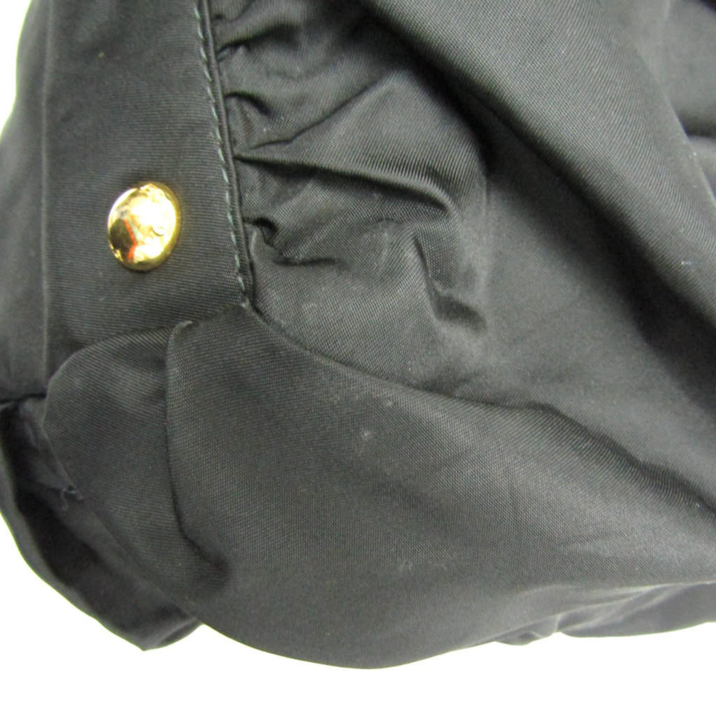 Prada Ruffled Chain · Nylon Tote