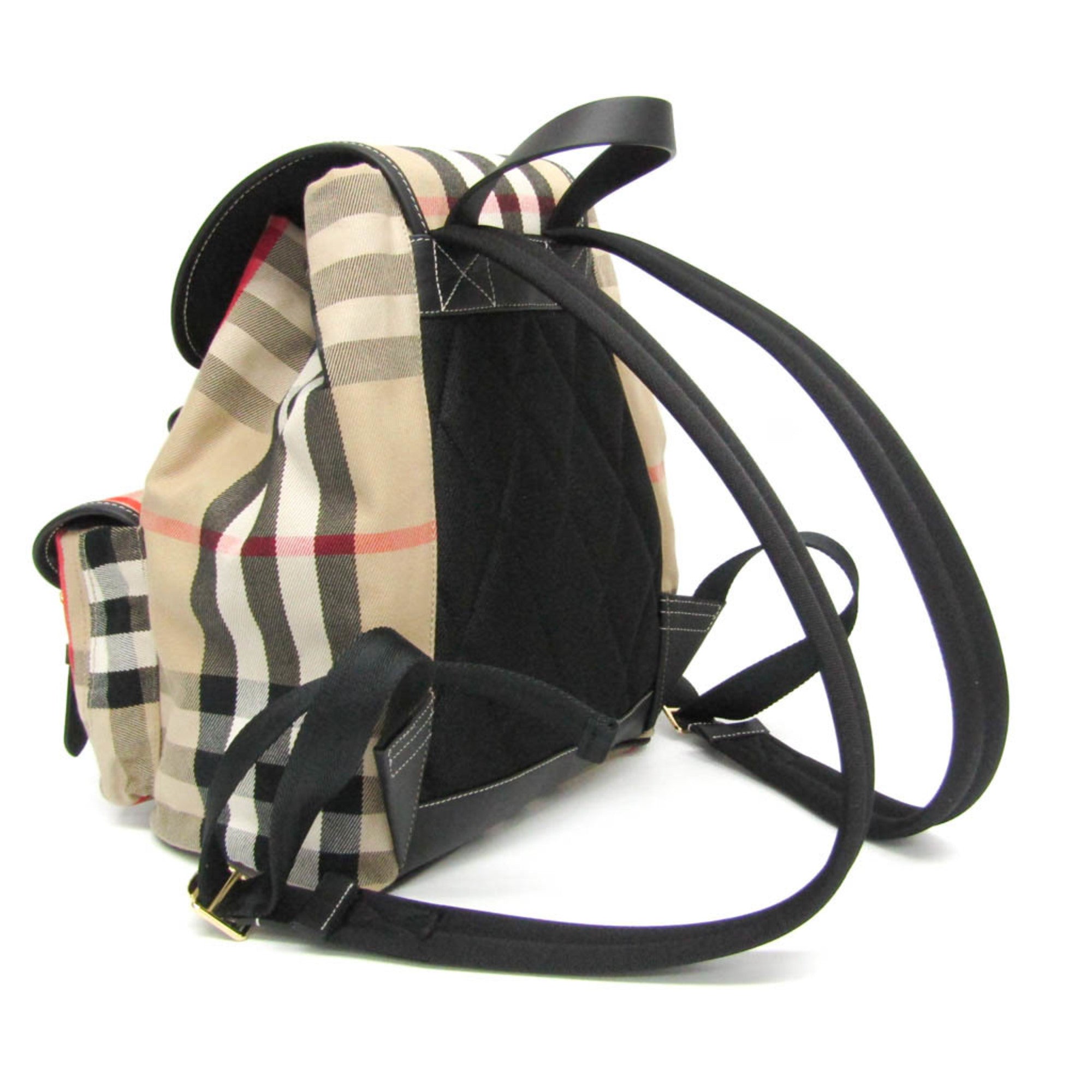 Burberry Enfild · Check Canvas & Leather