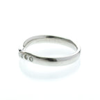 Tiffany Curved Band · Platinum · Diamond