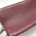 Balenciaga · Leather Shoulder Bag · Bordeaux