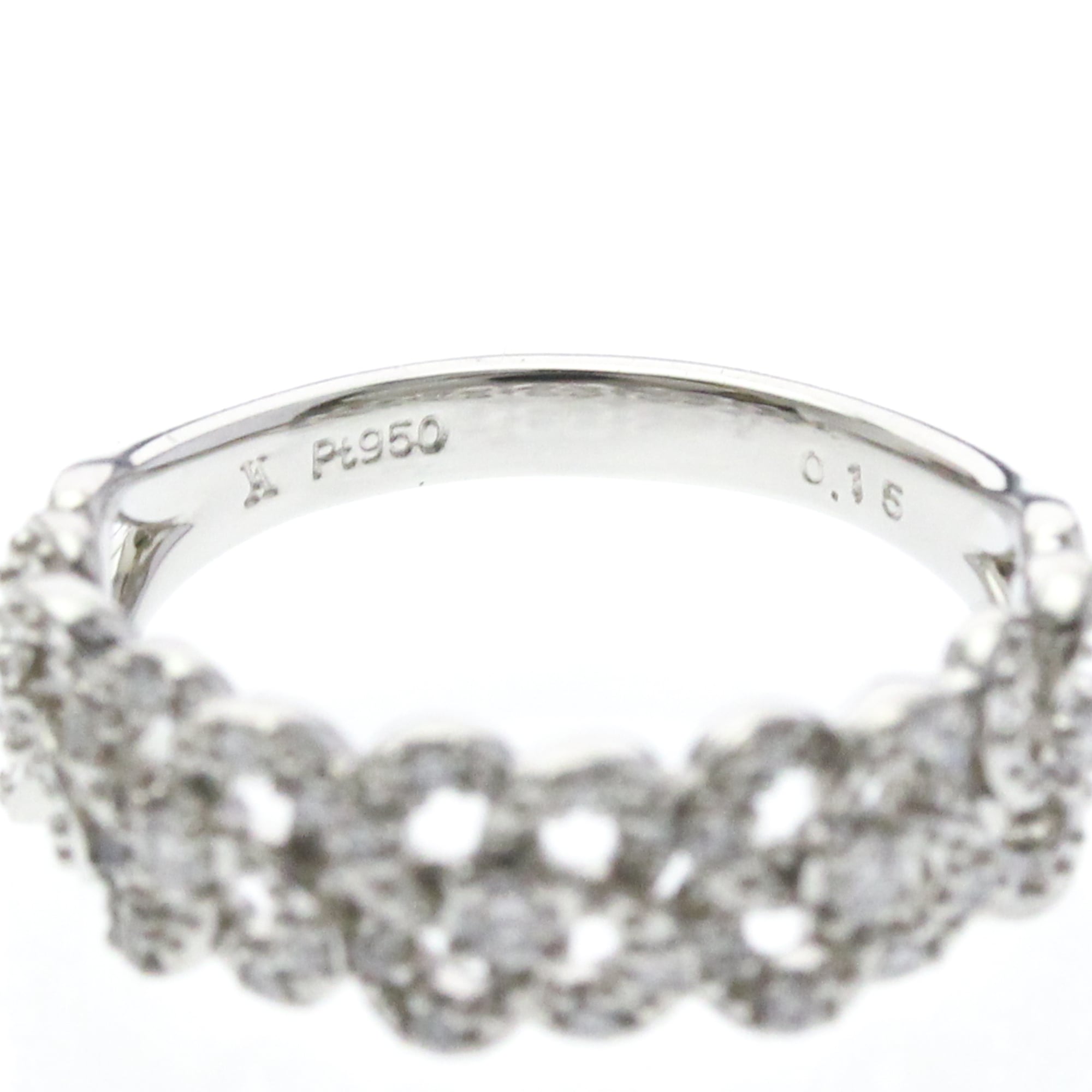 Vendome Aoyama Diamond · Platinum Band Ring