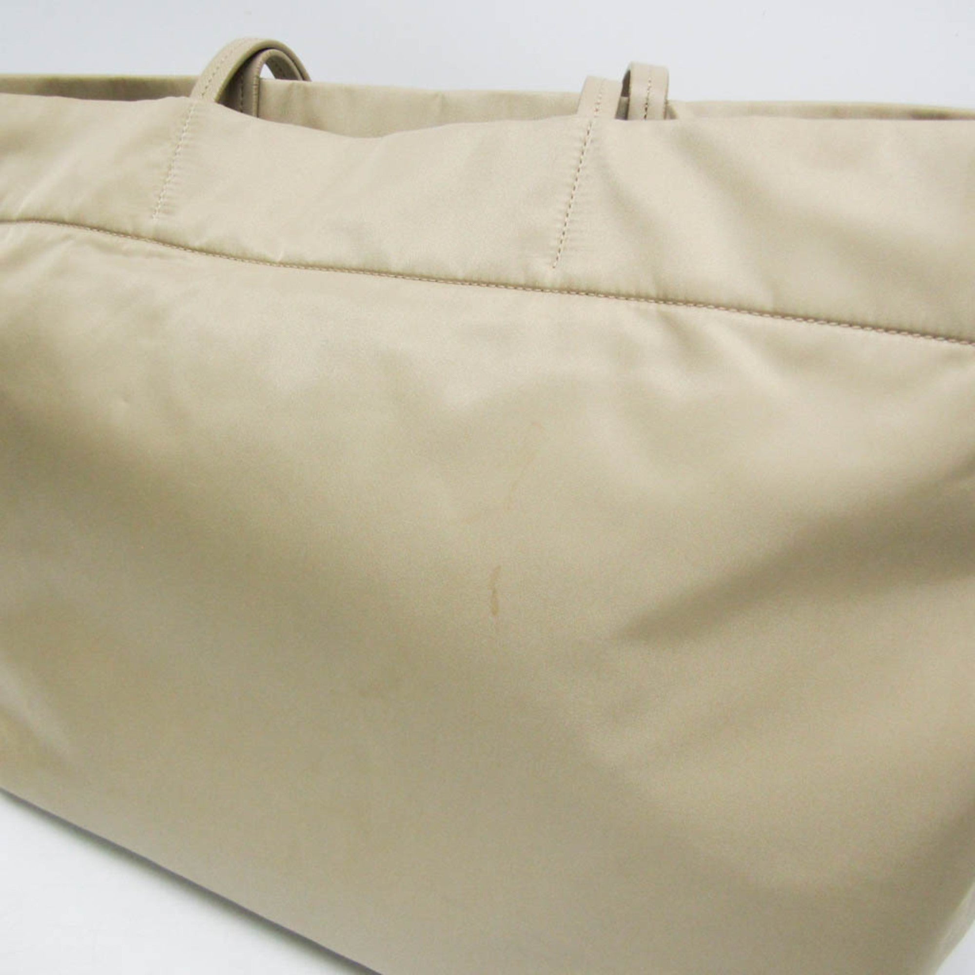 Prada Re-Nylon · Leather Trim Tote