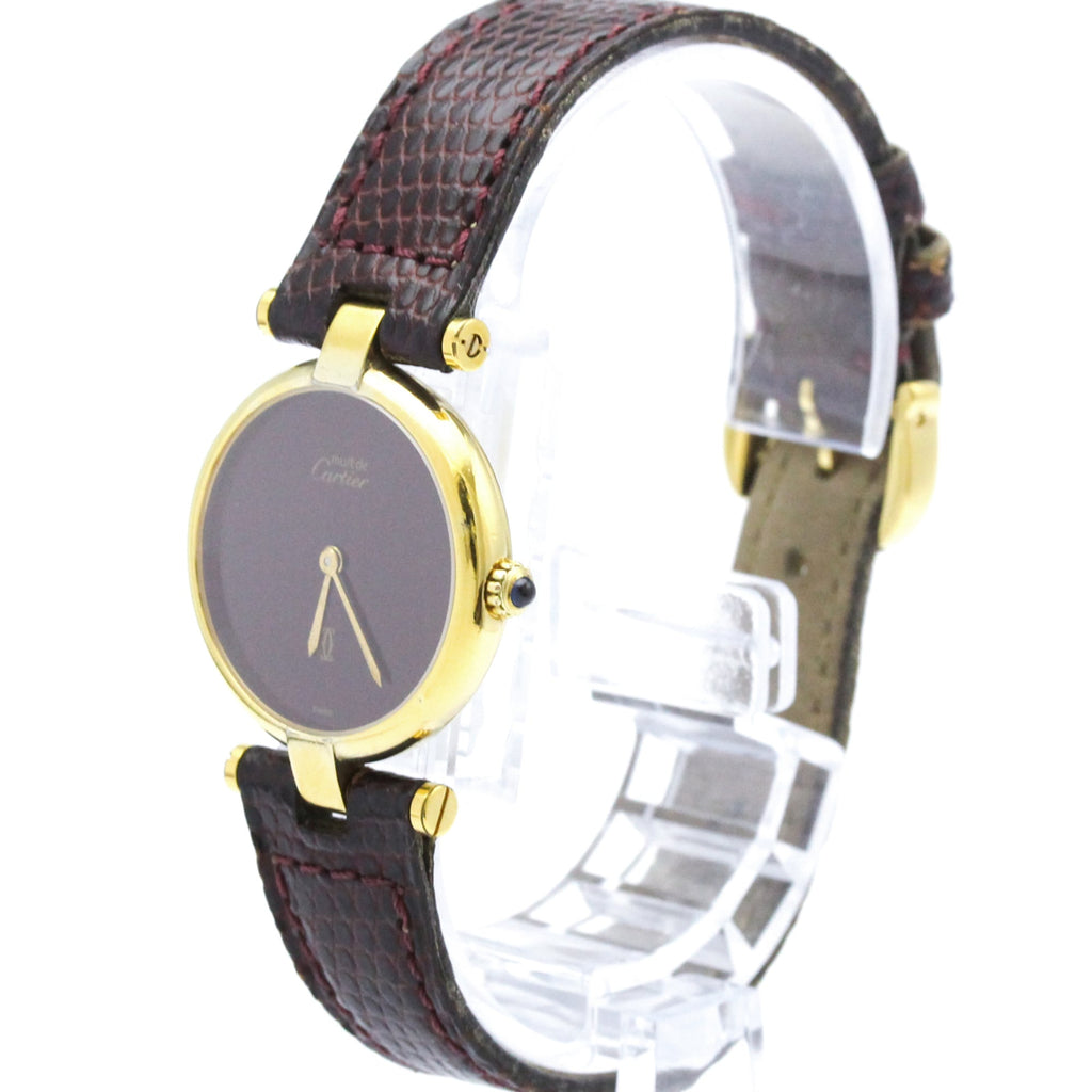 Cartier Must · Gold Plated · Quartz