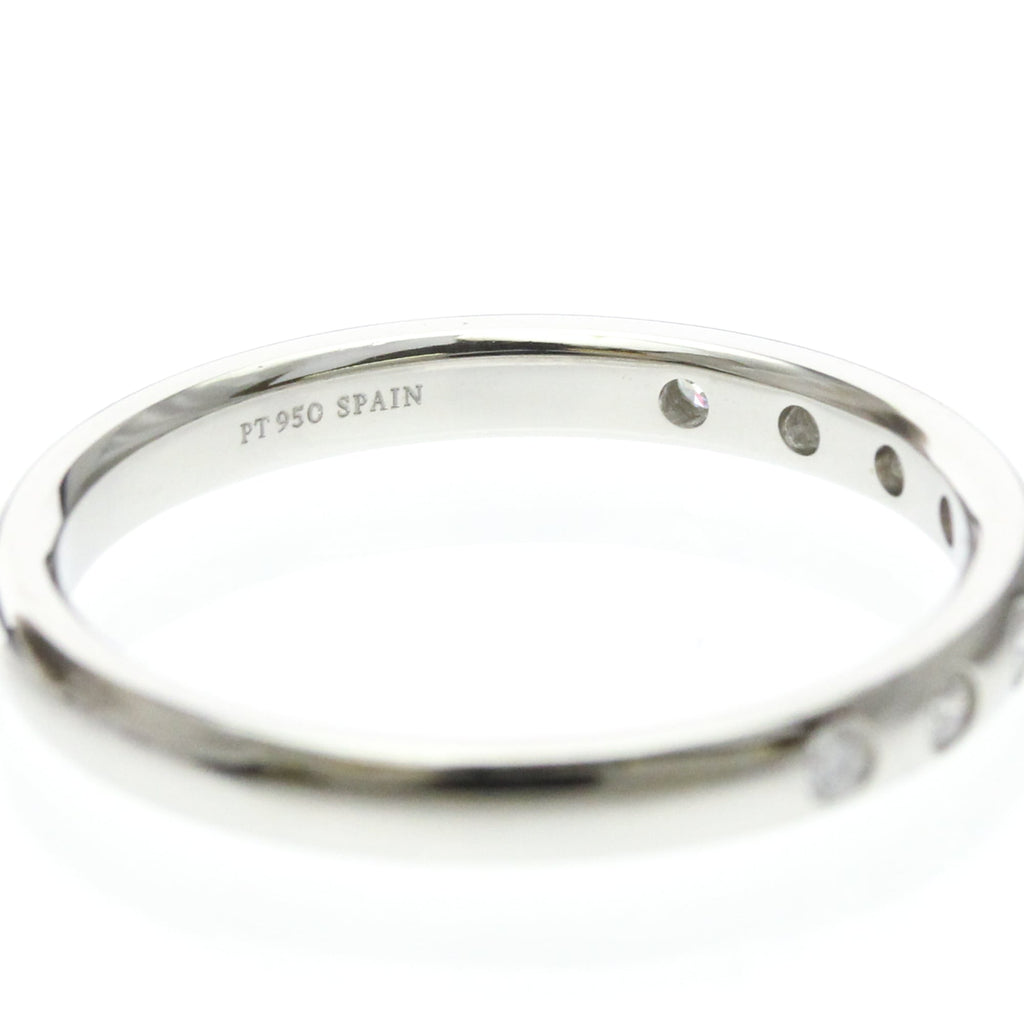Tiffany Stacking Band · 8 Diamonds · Platinum