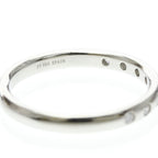 Tiffany Stacking Band · 8 Diamonds · Platinum