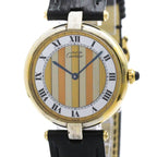 Cartier Must Vendome · Gold Plated · Quartz