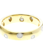 Tiffany Dots · 18K Yellow Gold · Platinum