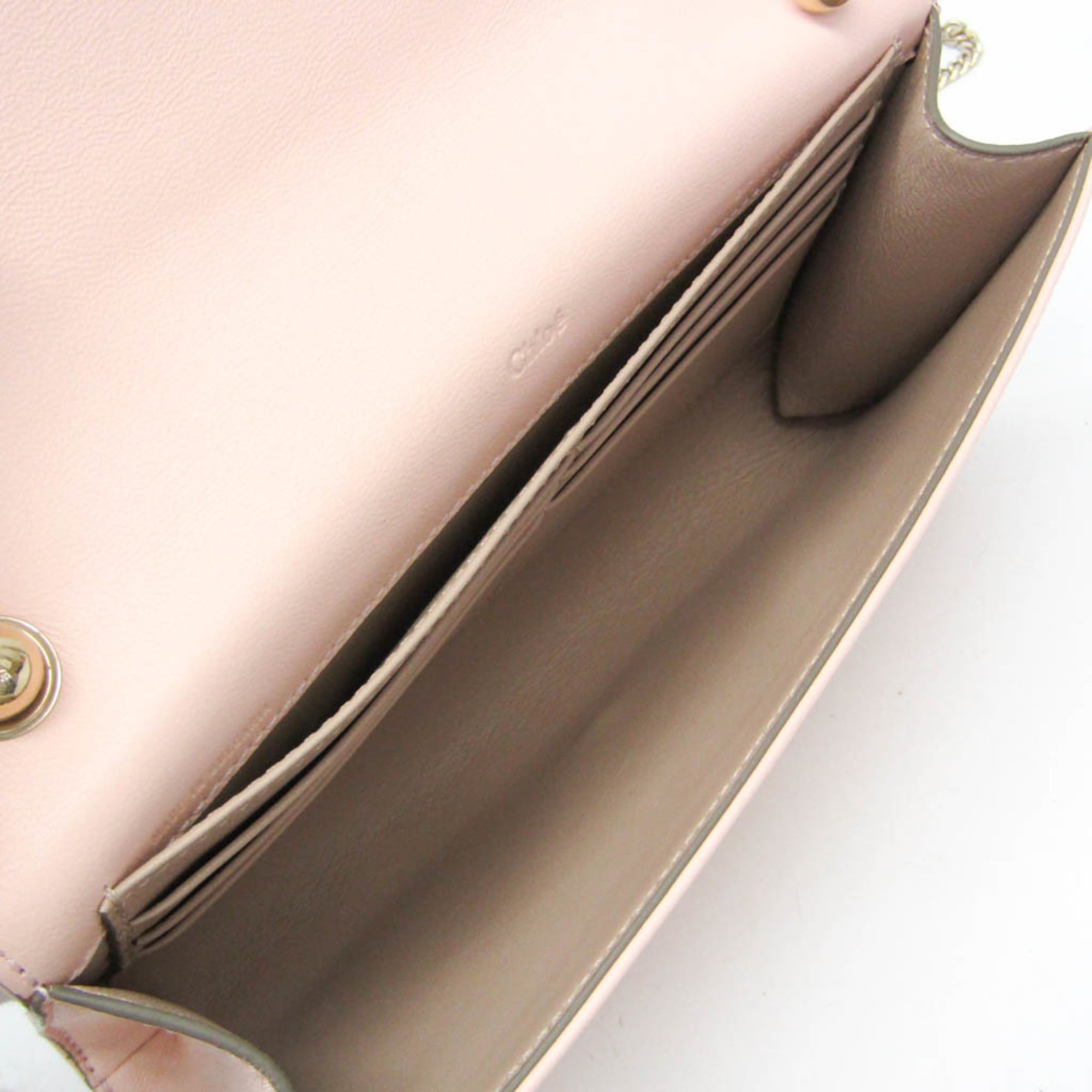 Chloé Ribbon Chain · Leather