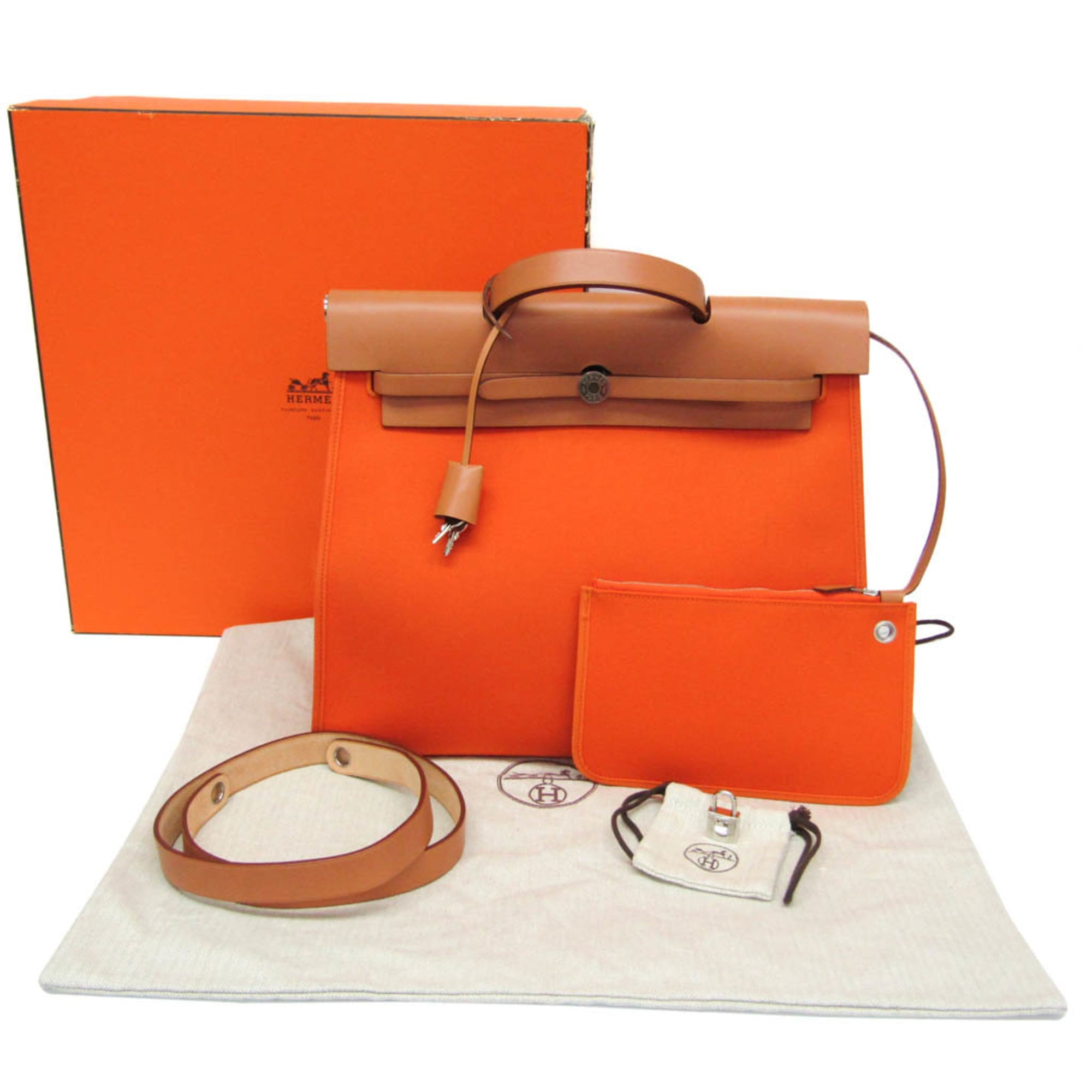 Hermès Her Bag · Toile Officier