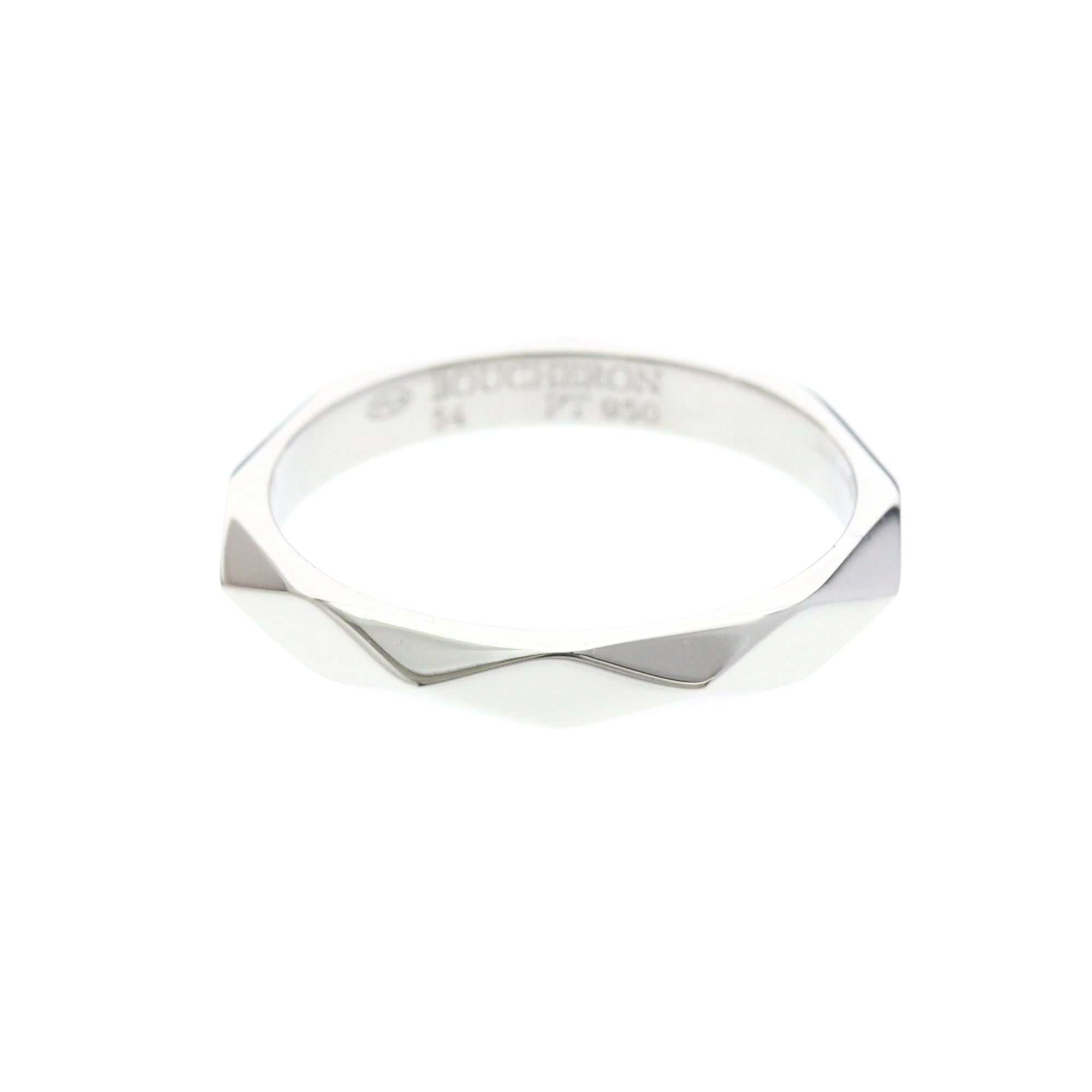 Boucheron Faceted · Platinum