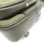 Bally · Canvas & Leather Shoulder Bag