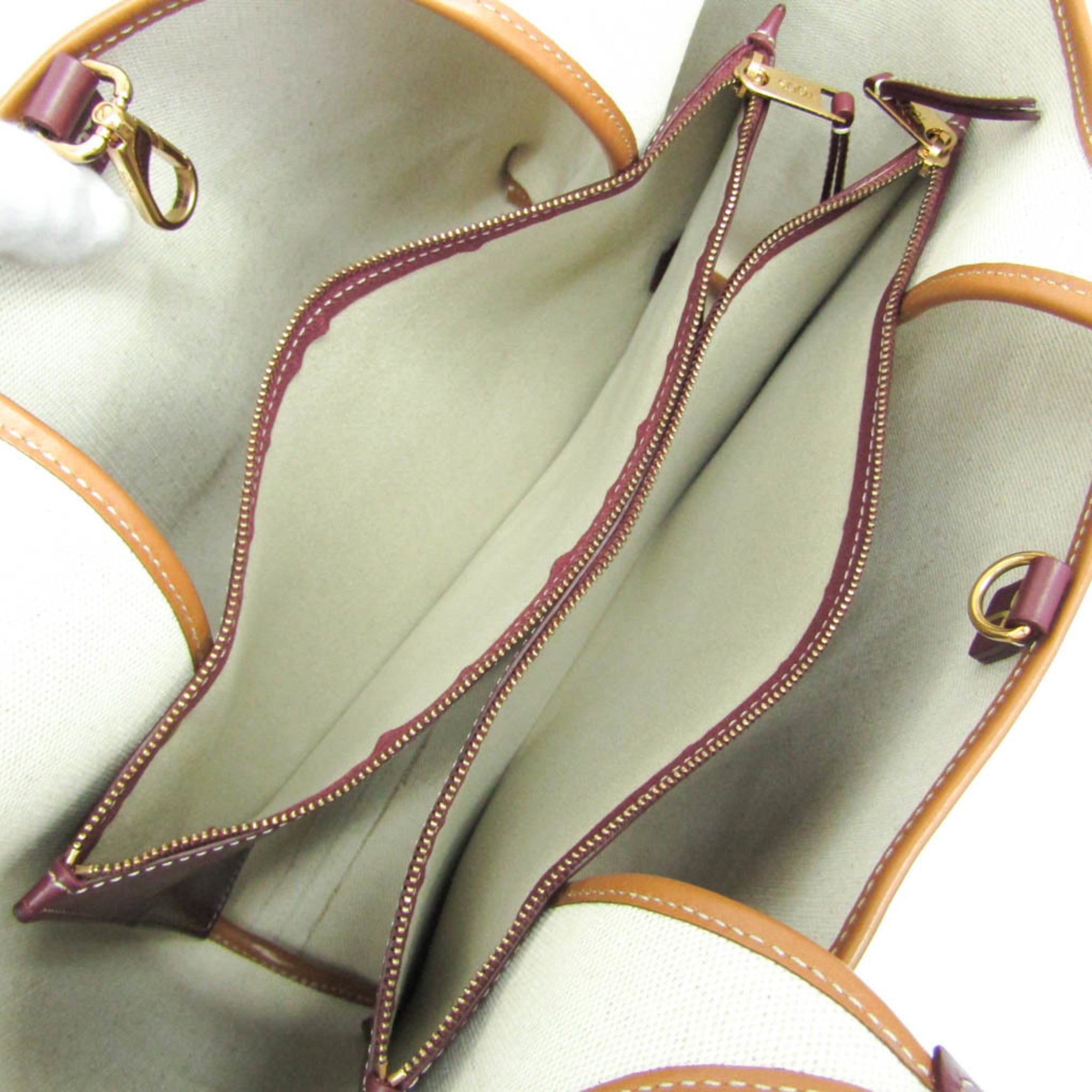 Tod's · Canvas Leather Tote