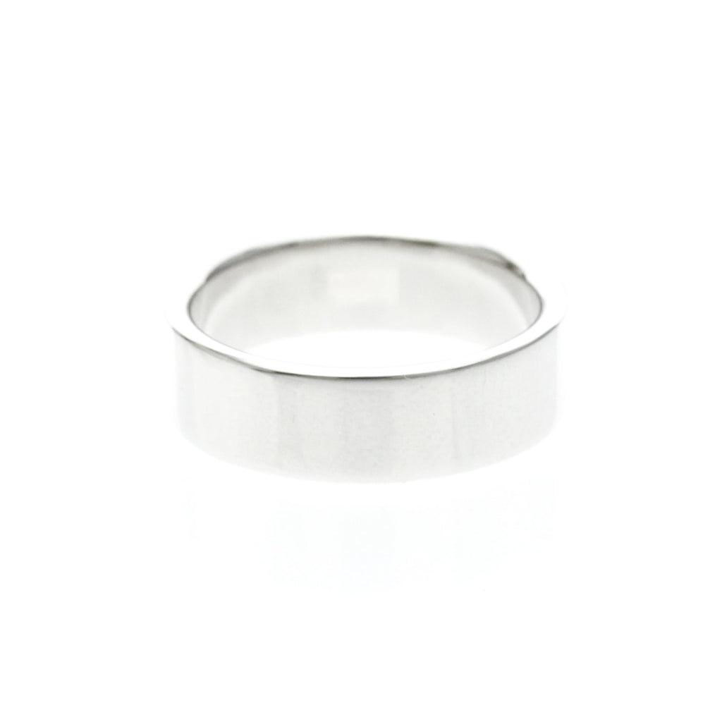 Tiffany Flat Band · Platinum